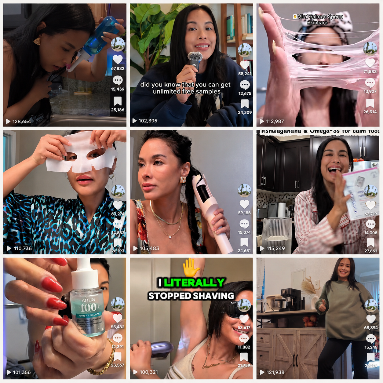 Anne Marie Savellano content collage
